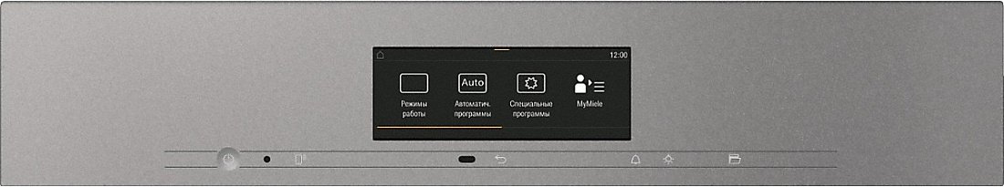 Компактный духовой шкаф с фасадом без ручек Miele H 7840 BPX